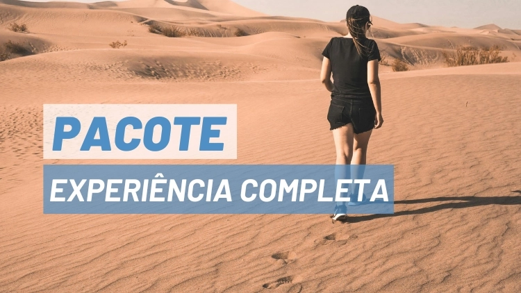 ATACAMA IMMERSION - Pacote Com Experi&ecirc;ncia Completa do Deserto